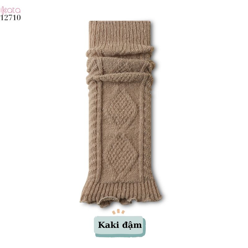 Ống tất thu đông,ống tất len mỏng bảo vệ chân 12710