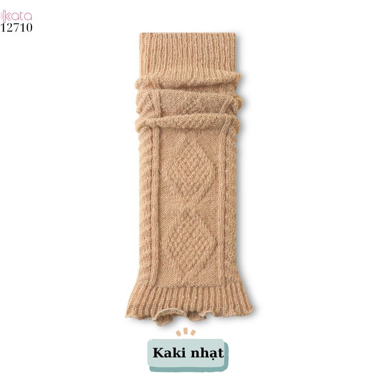 Ống tất thu đông,ống tất len mỏng bảo vệ chân 12710