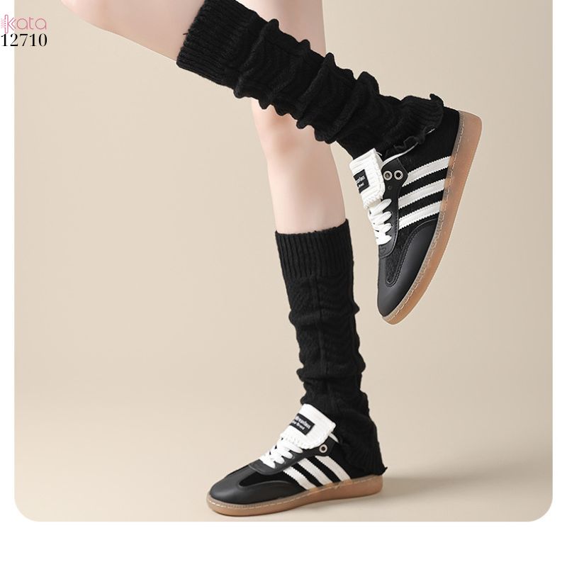 Ống tất thu đông,ống tất len mỏng bảo vệ chân 12710