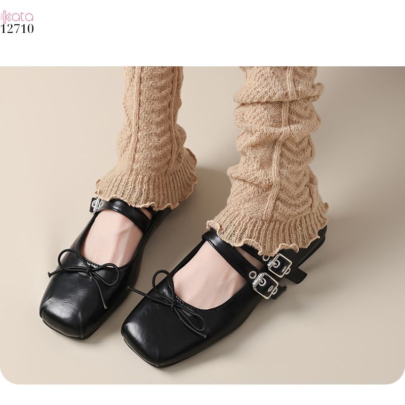 Ống tất thu đông,ống tất len mỏng bảo vệ chân 12710