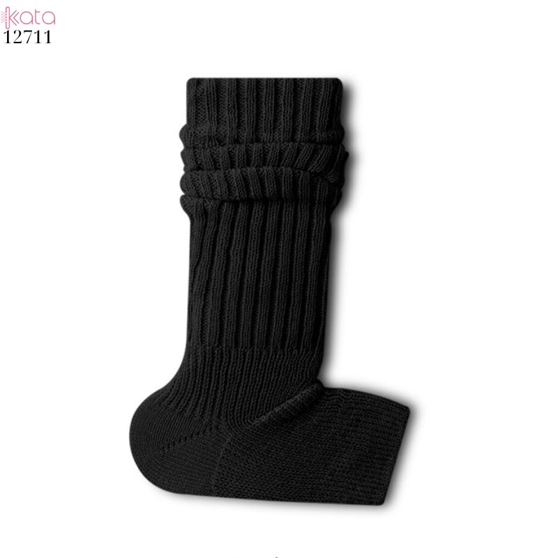 Ống tất giữ ấm thu đông,tất dệt kim đi bốt chống trượt,chống masat 12711