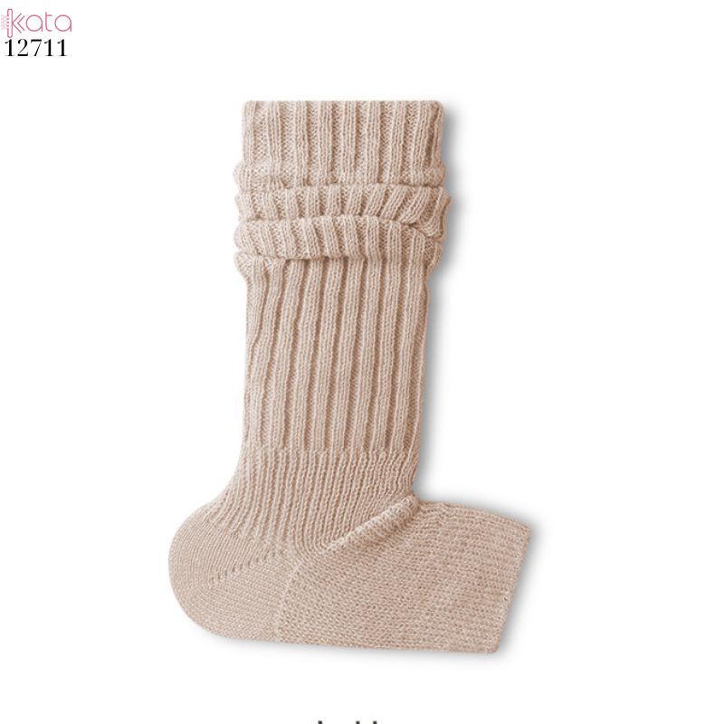 Ống tất giữ ấm thu đông,tất dệt kim đi bốt chống trượt,chống masat 12711