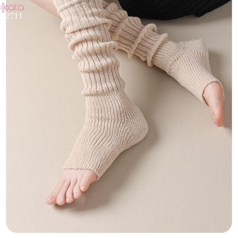 Ống tất giữ ấm thu đông,tất dệt kim đi bốt chống trượt,chống masat 12711