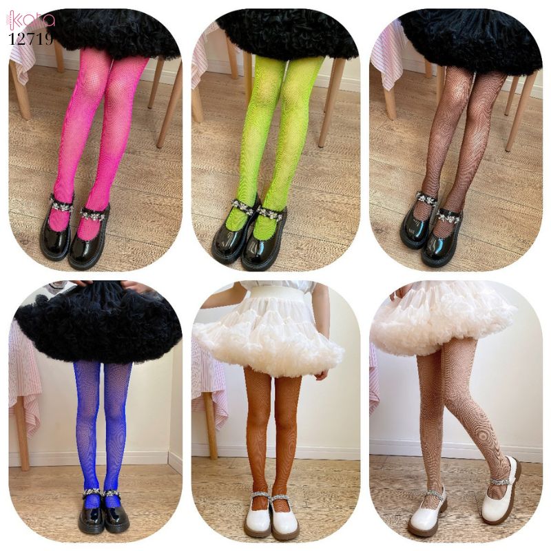 Quần tất lưới người lớn và bé gái,quần tất nhiều màu phụ trang nhảy,múa 12719