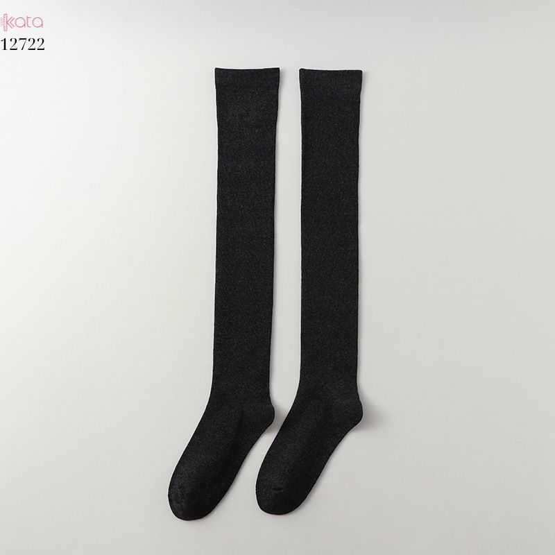 Tất dài trên đầu gối JK,tất nữ xuân thu vải bông cao cấp 12722