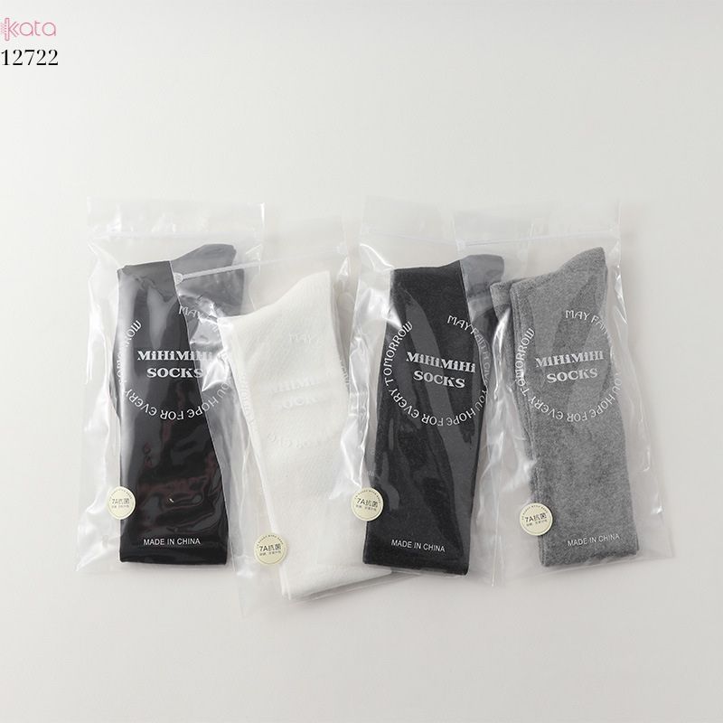 Tất dài trên đầu gối JK,tất nữ xuân thu vải bông cao cấp 12722