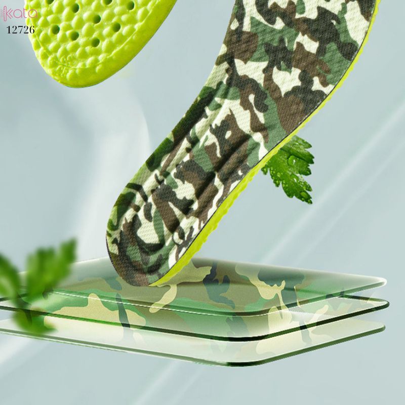 Lót giày tập luyện quân sự,chơi thể thao,thấm hút mồ hôi,mềm và êm đứng lâu không mỏi 12726