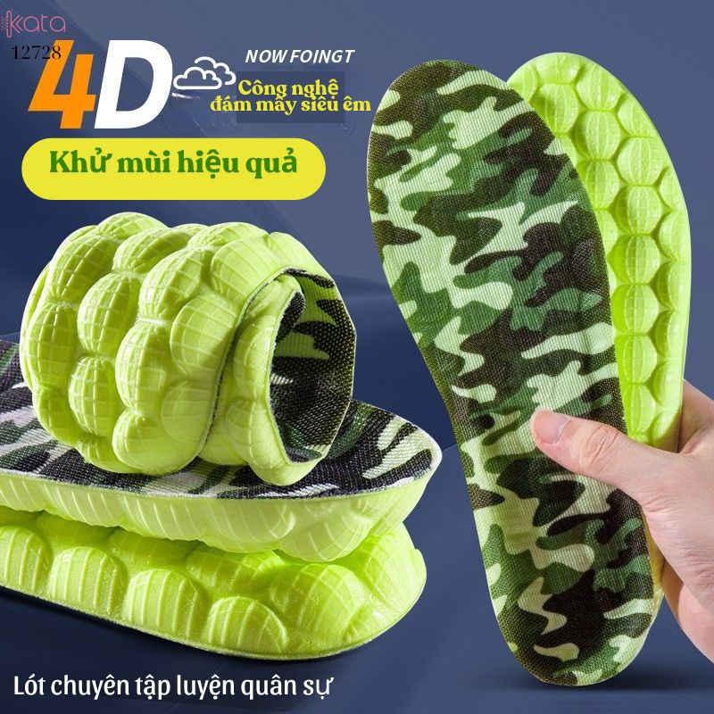 Lót giày tập luyện quân sự,chơi thể thao,thấm hút mồ hôi,mềm và êm đứng lâu không mỏi 12726
