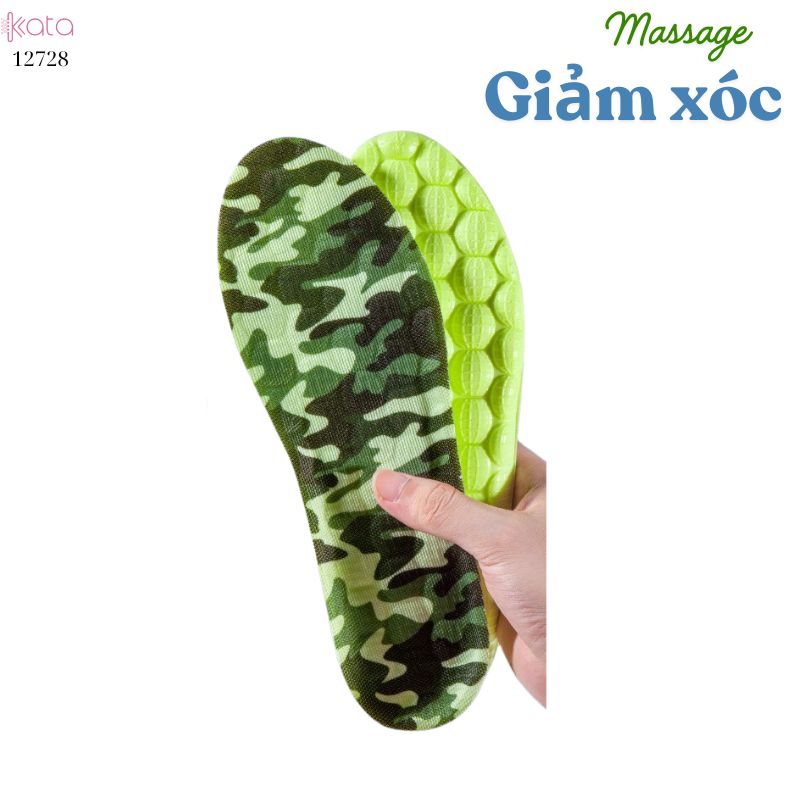 Lót giày tập luyện quân sự,chơi thể thao,thấm hút mồ hôi,mềm và êm đứng lâu không mỏi 12726