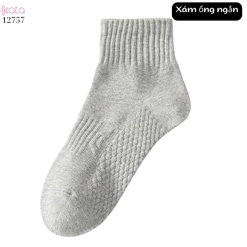 Tất vớ Nam thể thao chống trượt,tất cotton thoáng khi mùa hè thấm hút mồ hôi 12757