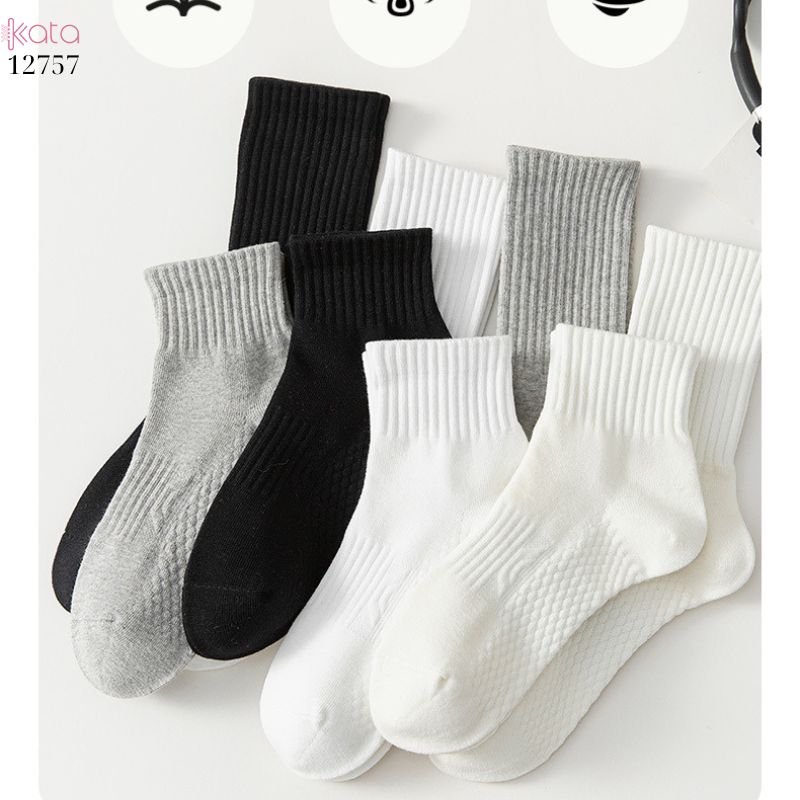 Tất vớ Nam thể thao chống trượt,tất cotton thoáng khi mùa hè thấm hút mồ hôi 12757