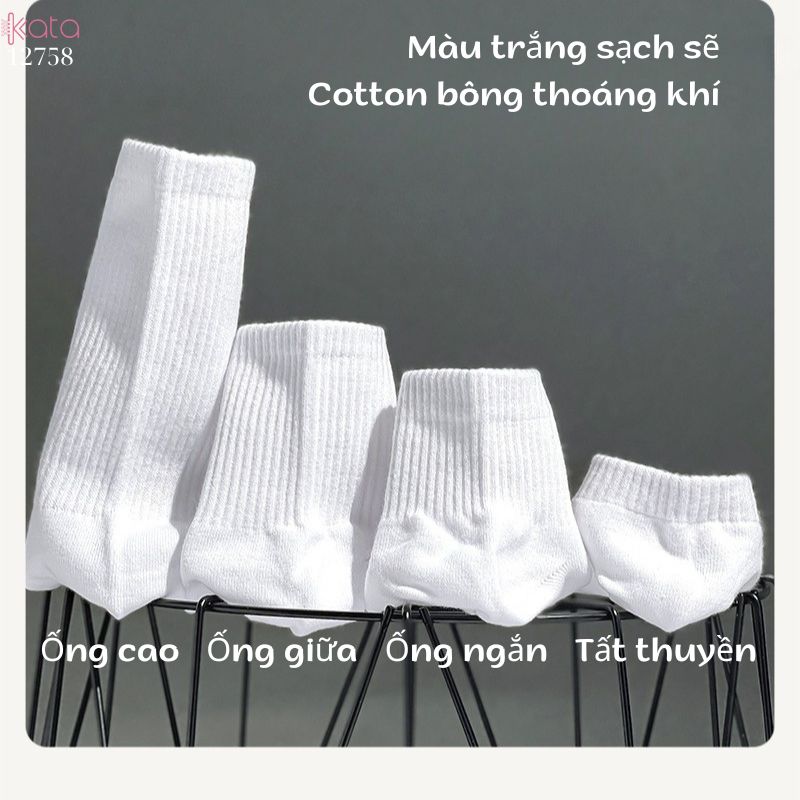 Tất thể thao nam,tất cổ cao thoáng khí thấm hút mồ hôi 12761