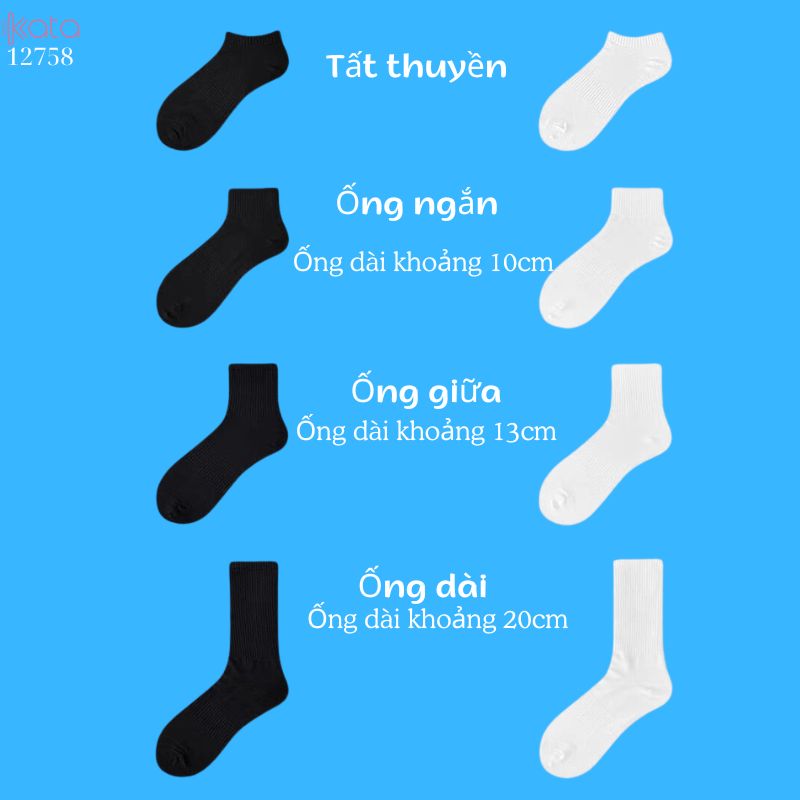 Tất thể thao nam,tất cổ cao thoáng khí thấm hút mồ hôi 12761