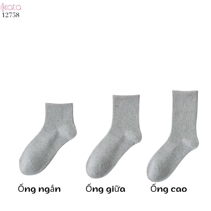 Tất thể thao nam,tất cổ cao thoáng khí thấm hút mồ hôi 12761