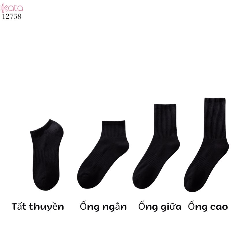 Tất thể thao nam,tất cổ cao thoáng khí thấm hút mồ hôi 12761