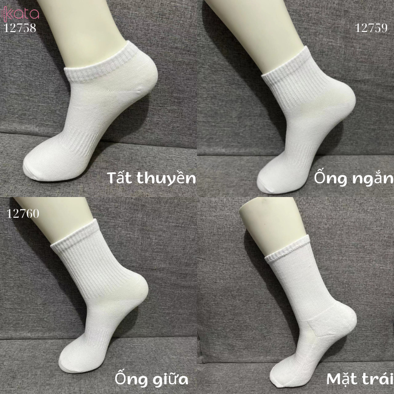 Tất thể thao nam,tất cổ cao thoáng khí thấm hút mồ hôi 12761