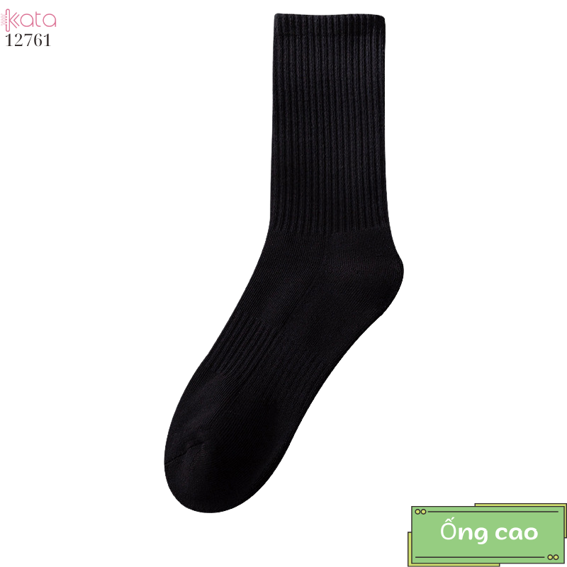 Tất thể thao nam,tất cổ cao thoáng khí thấm hút mồ hôi 12761