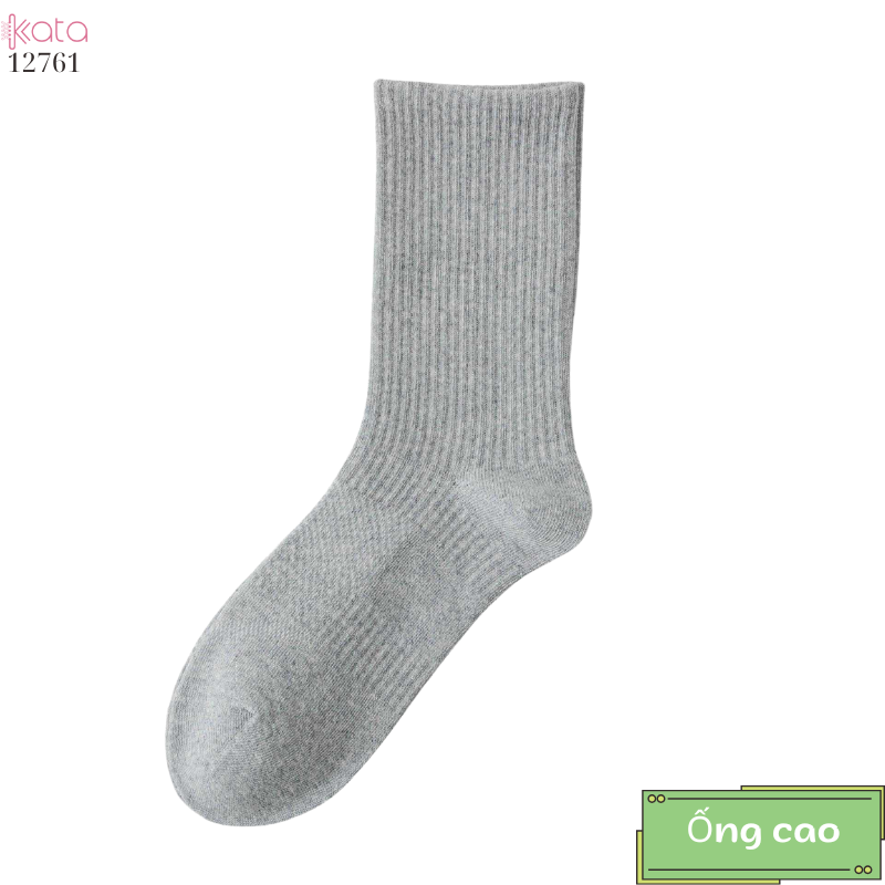 Tất thể thao nam,tất cổ cao thoáng khí thấm hút mồ hôi 12761