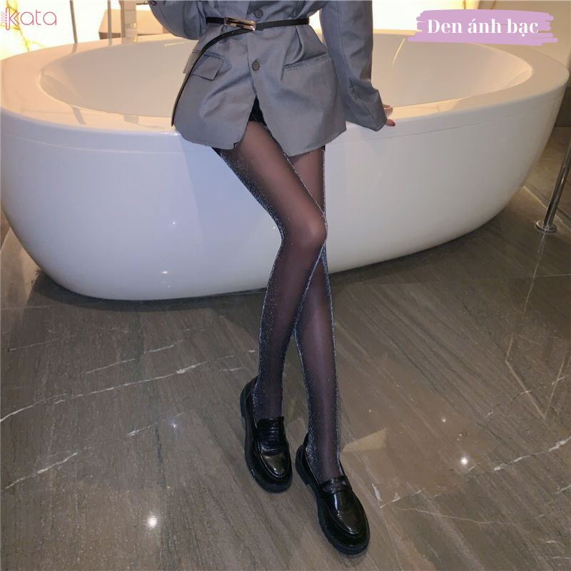 Quần tất mỏng ánh bạc sexy ,tất lụa co giãn định hình chân đẹp,che khuyết điểm 12762