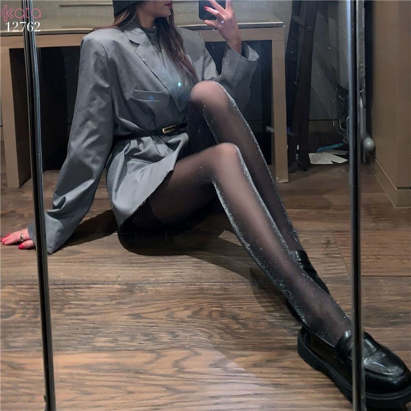 Quần tất mỏng ánh bạc sexy ,tất lụa co giãn định hình chân đẹp,che khuyết điểm 12762