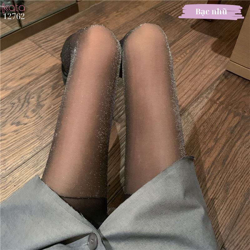 Quần tất mỏng ánh bạc sexy ,tất lụa co giãn định hình chân đẹp,che khuyết điểm 12762