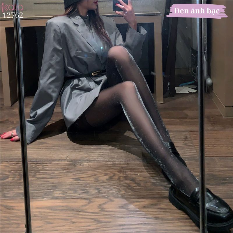 Quần tất mỏng ánh bạc sexy ,tất lụa co giãn định hình chân đẹp,che khuyết điểm 12762