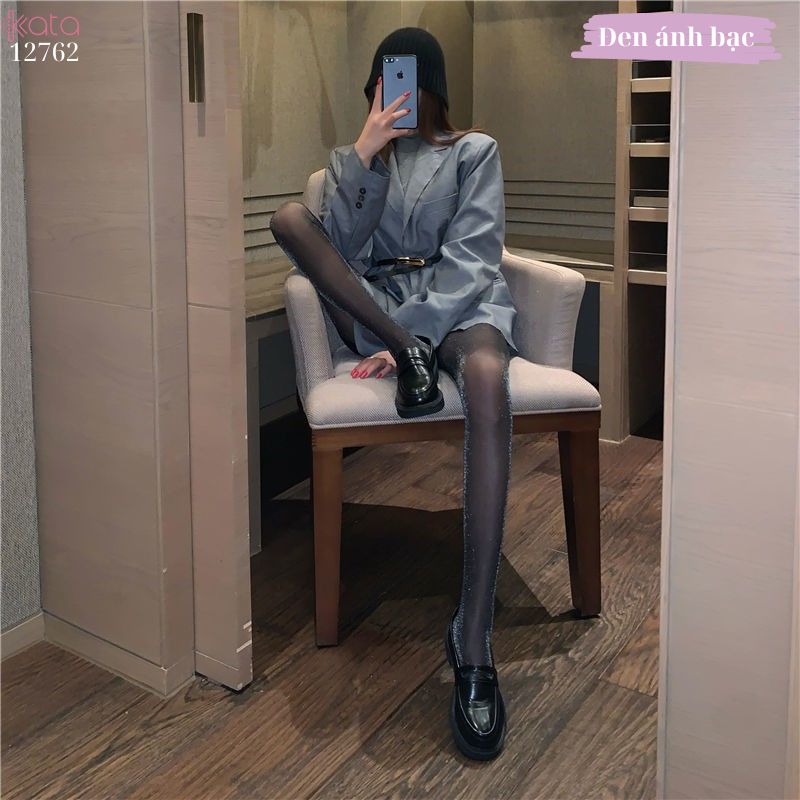 Quần tất mỏng ánh bạc sexy ,tất lụa co giãn định hình chân đẹp,che khuyết điểm 12762