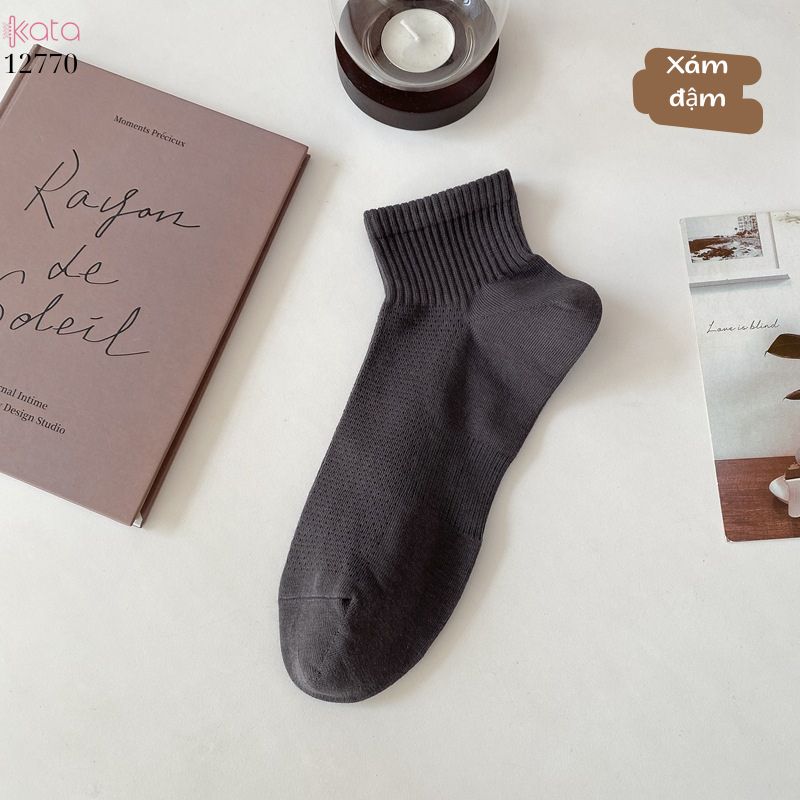 Tất vớ thể thao Nam mùa hè xuân,tất bông mềm mịn thoáng thấm mồ hôi 12770