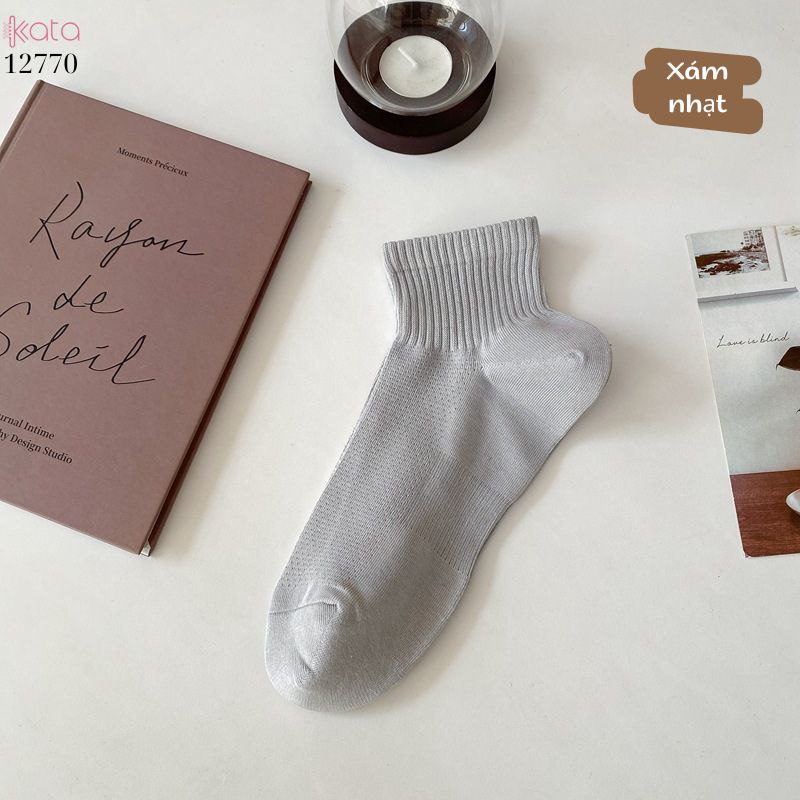 Tất vớ thể thao Nam mùa hè xuân,tất bông mềm mịn thoáng thấm mồ hôi 12770