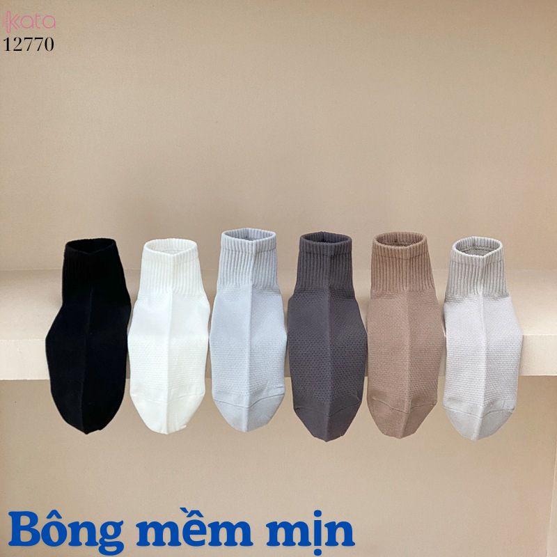 Tất vớ thể thao Nam mùa hè xuân,tất bông mềm mịn thoáng thấm mồ hôi 12770