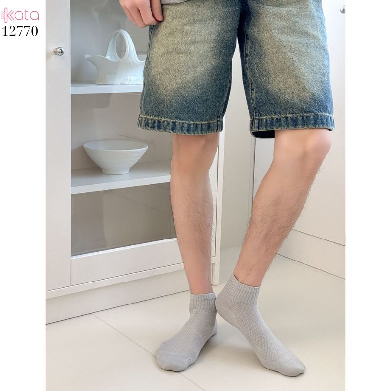 Tất vớ thể thao Nam mùa hè xuân,tất bông mềm mịn thoáng thấm mồ hôi 12770