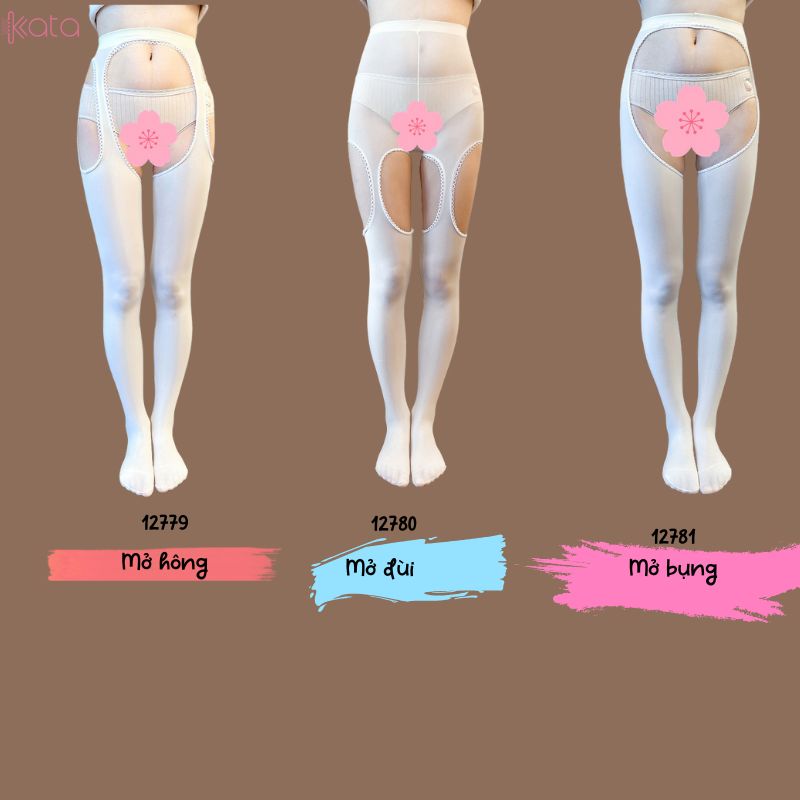 Tất đùi nhung mỏng, tất dây treo xuân thu,mở bụng co giãn thoải mái khi mặc 12781
