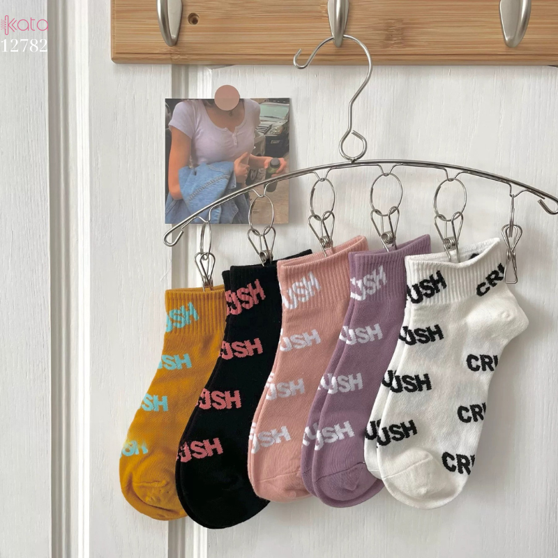 Tất ống ngắn bông mềm mịn,vớ nữ mùa hè thoáng khí thấm mồ hôi 12782