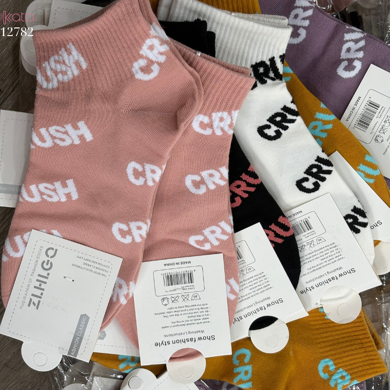 Tất ống ngắn bông mềm mịn,vớ nữ mùa hè thoáng khí thấm mồ hôi 12782