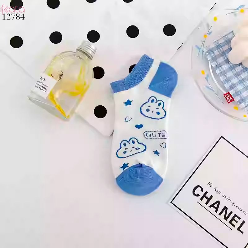 Tất thuyền vô hình bông mềm mịn,vớ nữ mùa hè thoáng khí thấm mồ hôi 12784