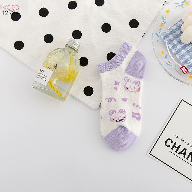 Tất thuyền vô hình bông mềm mịn,vớ nữ mùa hè thoáng khí thấm mồ hôi 12784