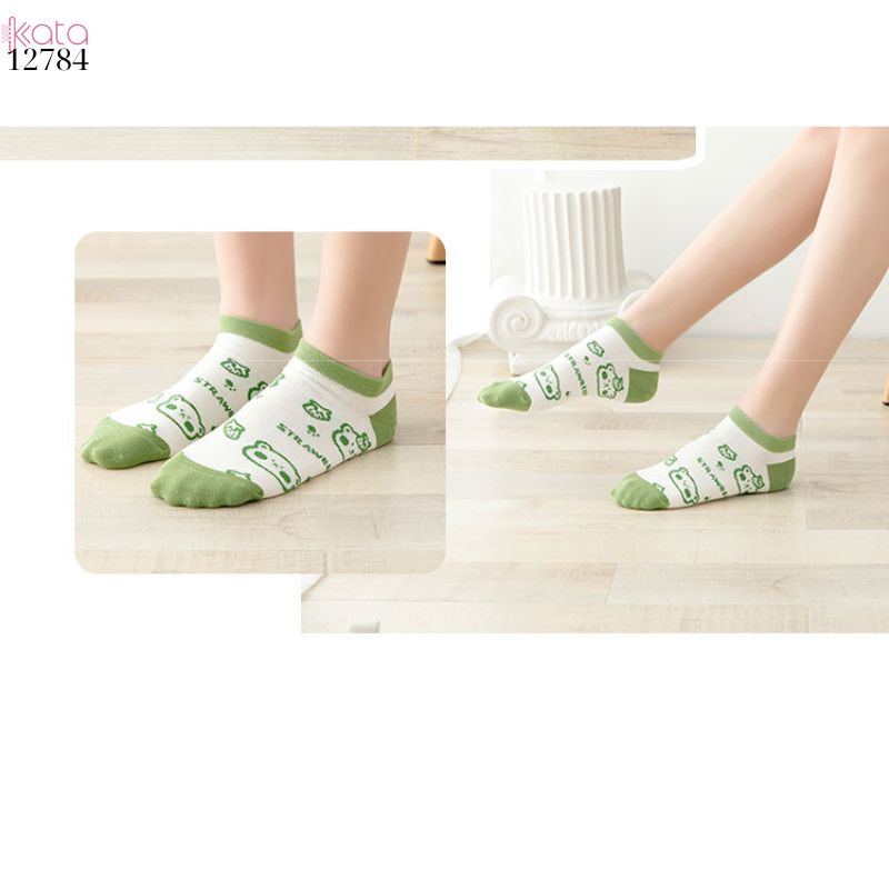Tất thuyền vô hình bông mềm mịn,vớ nữ mùa hè thoáng khí thấm mồ hôi 12784