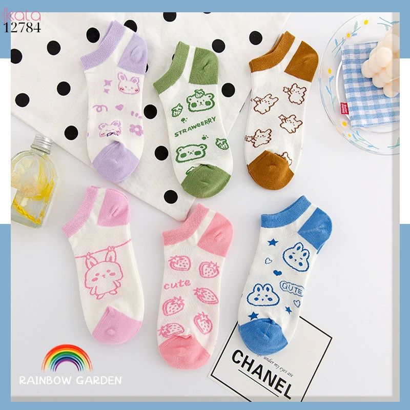 Tất thuyền vô hình bông mềm mịn,vớ nữ mùa hè thoáng khí thấm mồ hôi 12784