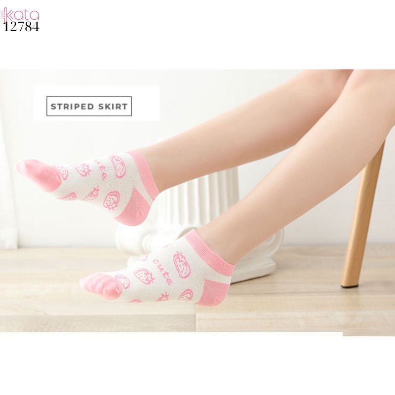 Tất thuyền vô hình bông mềm mịn,vớ nữ mùa hè thoáng khí thấm mồ hôi 12784