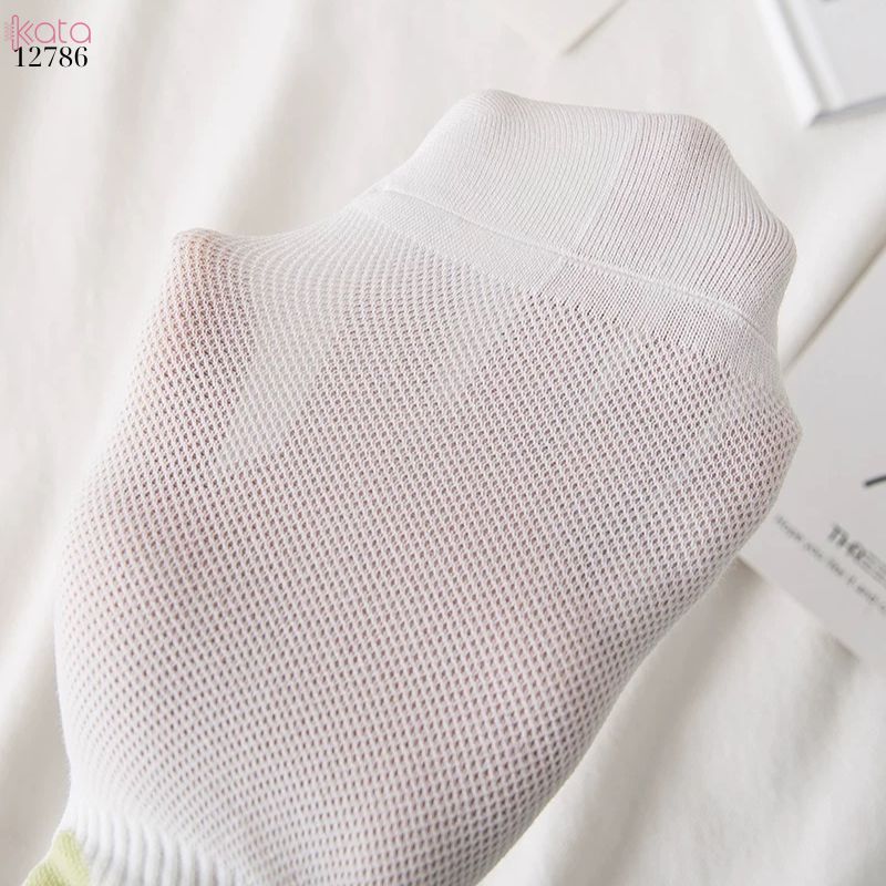 Tất ống ngắn bông mềm mịn,vớ nữ mùa hè thoáng khí thấm mồ hôi 12786