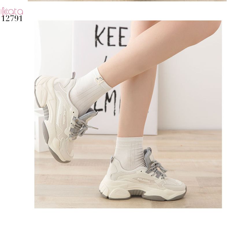 Tất ống giữa mềm mịn,vớ nữ bông thoáng khí thấm mồ hôi mùa hè 12791