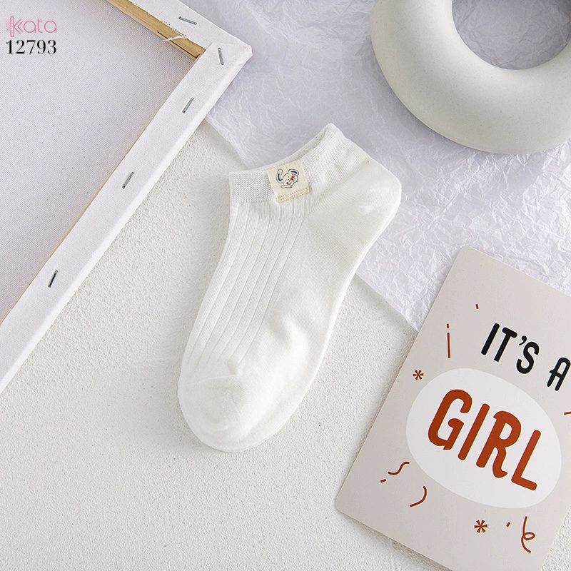 Tất thuyền vô hình mềm mịn,vớ nữ bông thoáng khí thấm mồ hôi mùa hè 12793