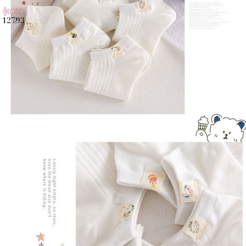 Tất thuyền vô hình mềm mịn,vớ nữ bông thoáng khí thấm mồ hôi mùa hè 12793