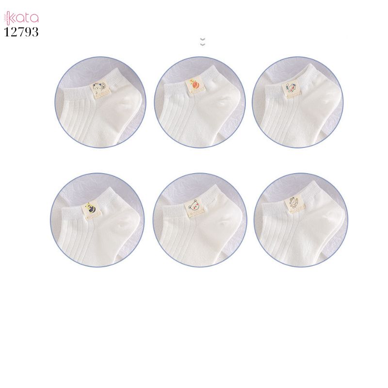 Tất thuyền vô hình mềm mịn,vớ nữ bông thoáng khí thấm mồ hôi mùa hè 12793