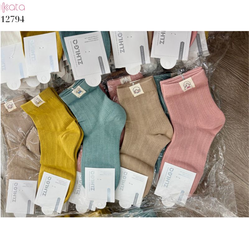 Tất thuyền vô hình mềm mịn,vớ nữ bông thoáng khí thấm mồ hôi mùa hè 12794