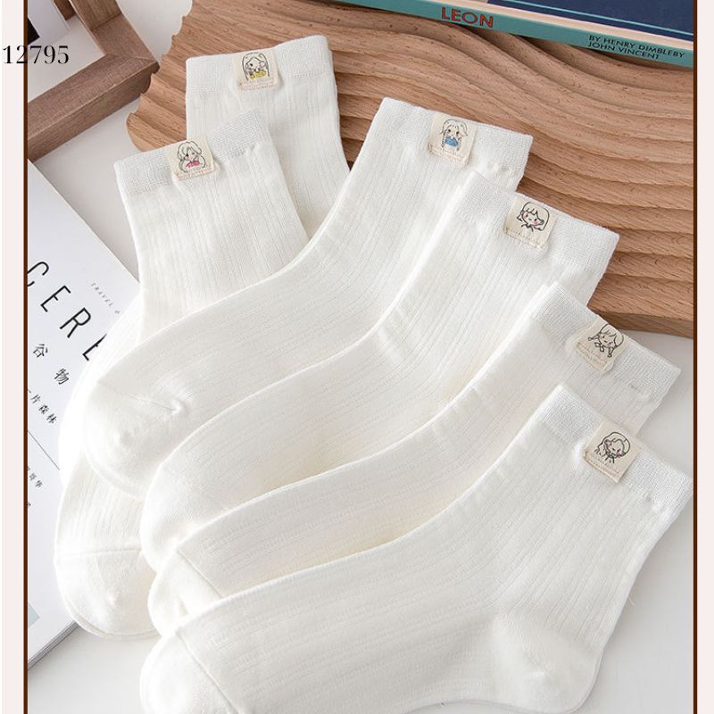 Tất thuyền vô hình mềm mịn,vớ nữ bông thoáng khí thấm mồ hôi mùa hè 12794