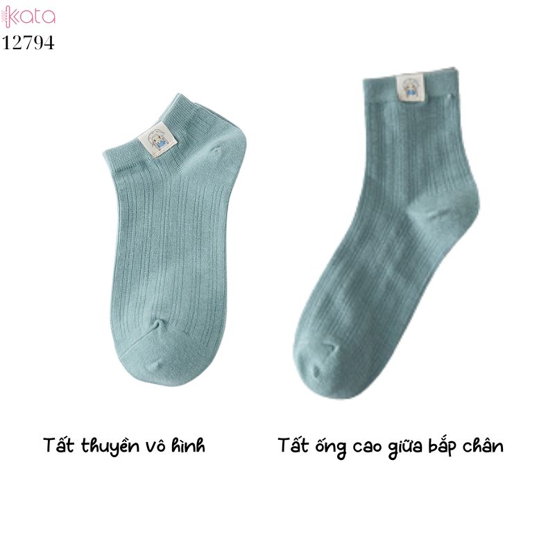 Tất thuyền vô hình mềm mịn,vớ nữ bông thoáng khí thấm mồ hôi mùa hè 12794