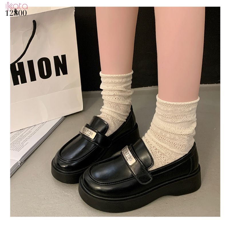 Giày lười tăng chiều cao, phong cách vintage,kiểu dáng thường ngày dễ phối đồ 12800