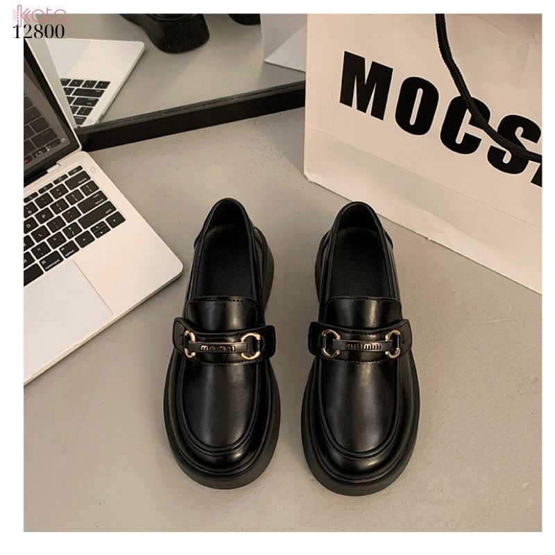 Giày lười tăng chiều cao, phong cách vintage,kiểu dáng thường ngày dễ phối đồ 12800