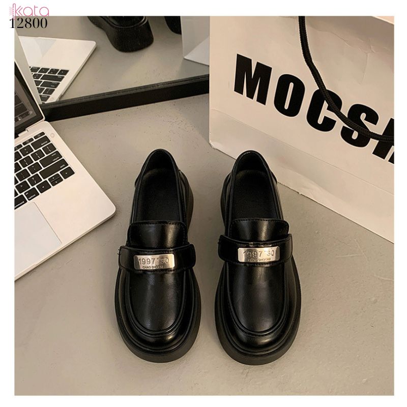 Giày lười tăng chiều cao, phong cách vintage,kiểu dáng thường ngày dễ phối đồ 12800